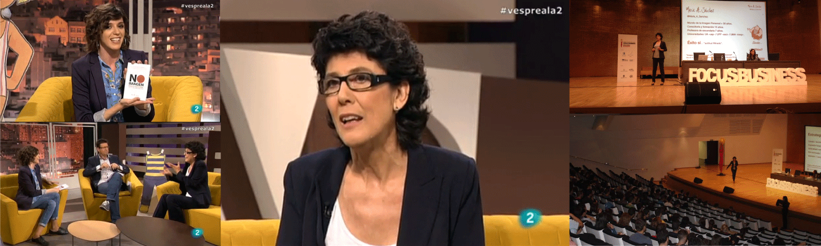 María A Sánchez Conferencias y Presentación de Libro NO Imagen